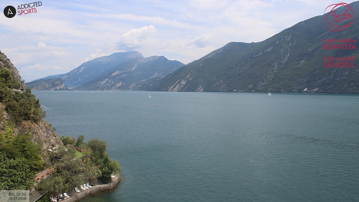 Archived image Webcam Lake Garda - Capo Reamol