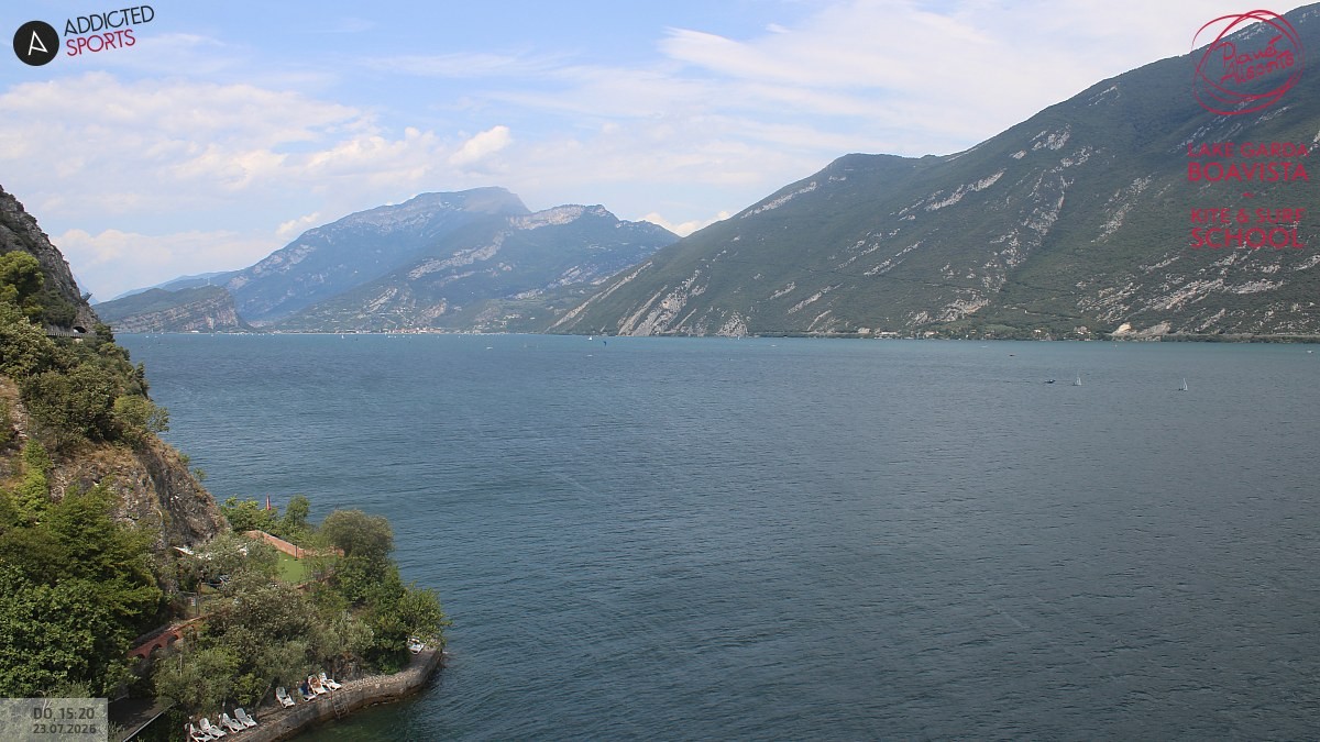 Archived image Webcam Lake Garda - Capo Reamol