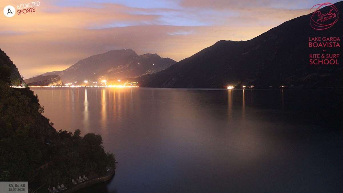 Archived image Webcam Lake Garda - Capo Reamol