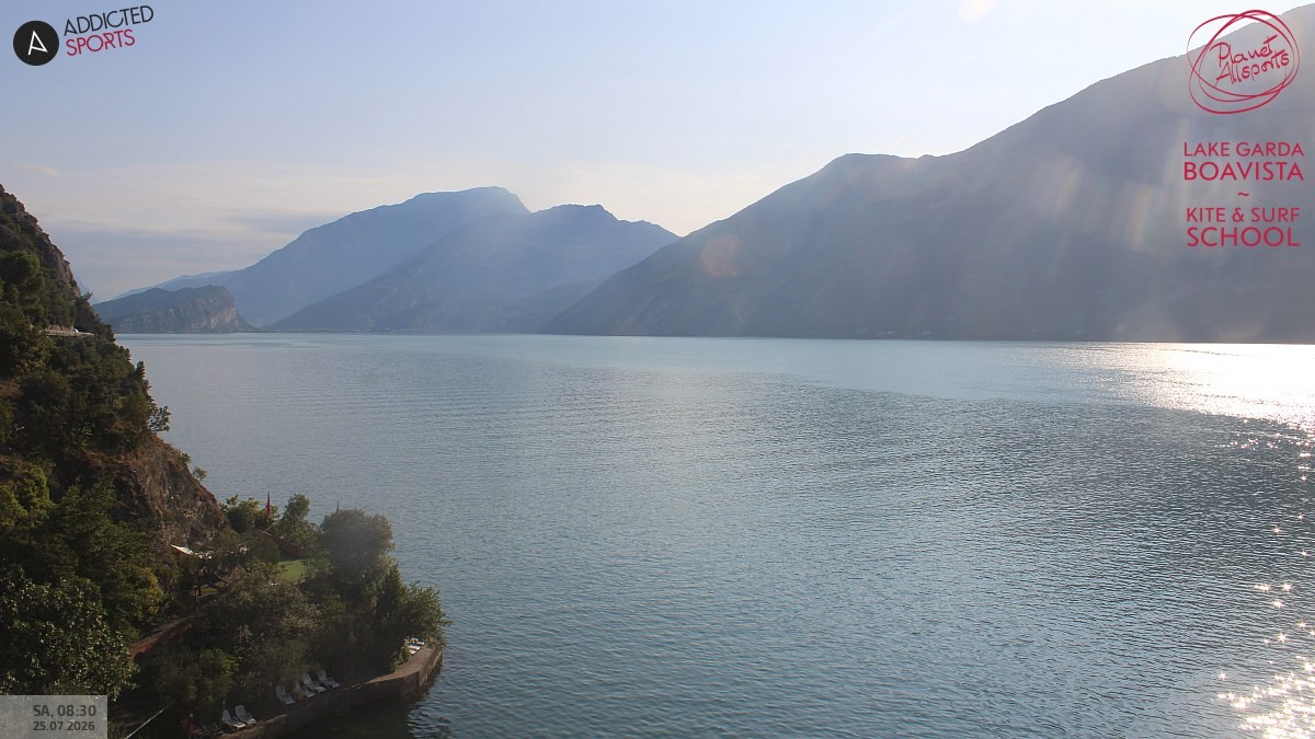 Archived image Webcam Lake Garda - Capo Reamol