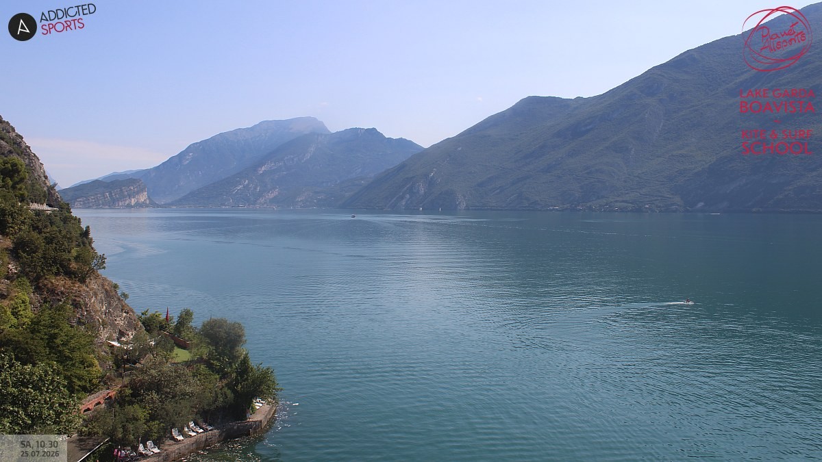 Archived image Webcam Lake Garda - Capo Reamol
