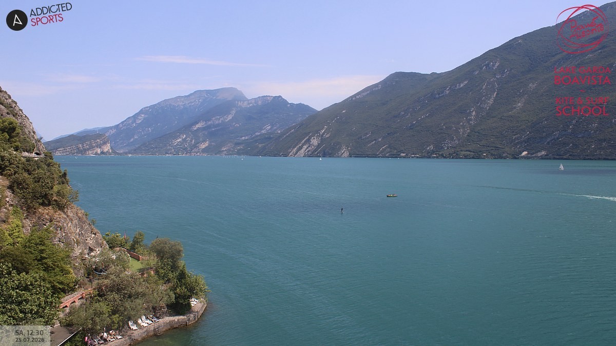 Archived image Webcam Lake Garda - Capo Reamol
