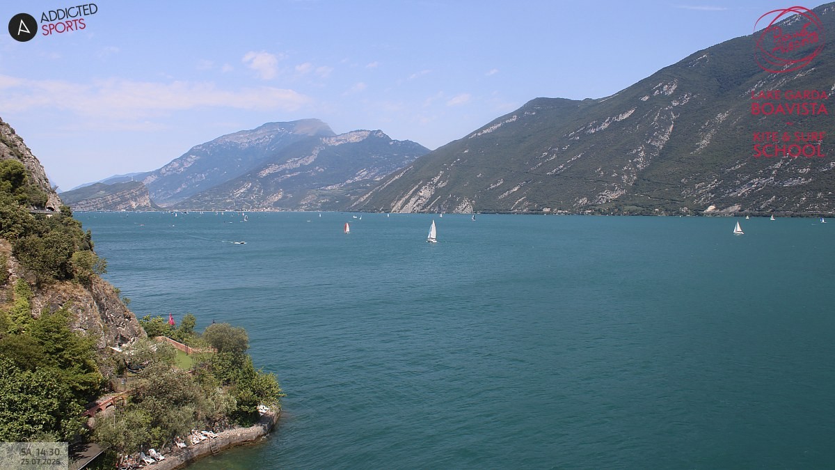 Archived image Webcam Lake Garda - Capo Reamol