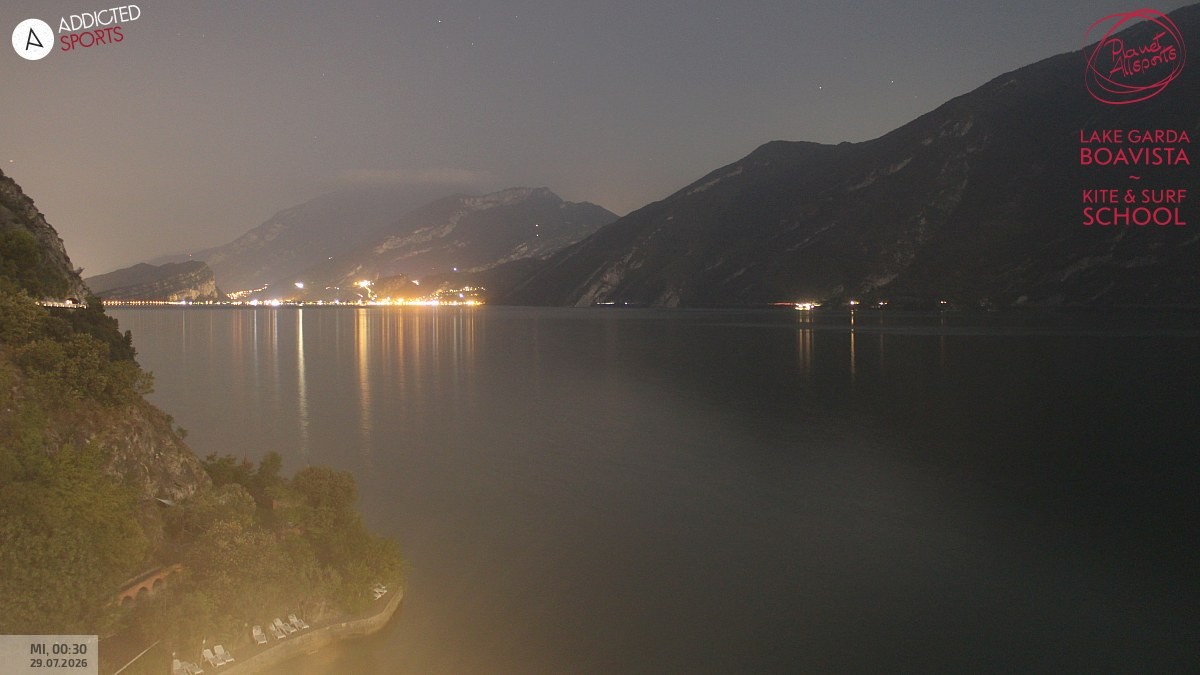 Archived image Webcam Lake Garda - Capo Reamol