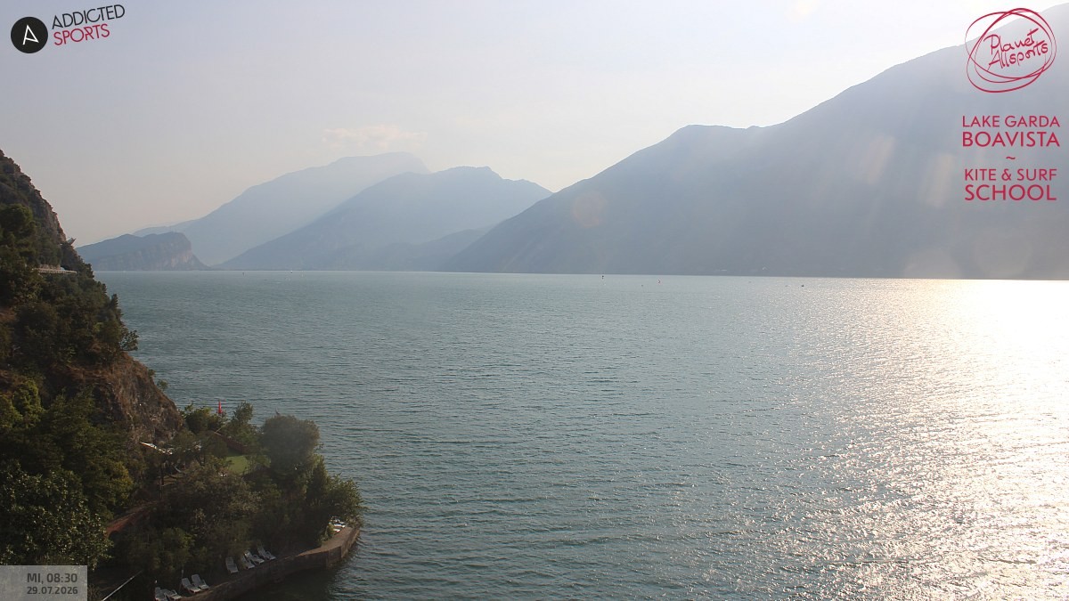 Archiv Foto Webcam Gardasee - Capo Reamol