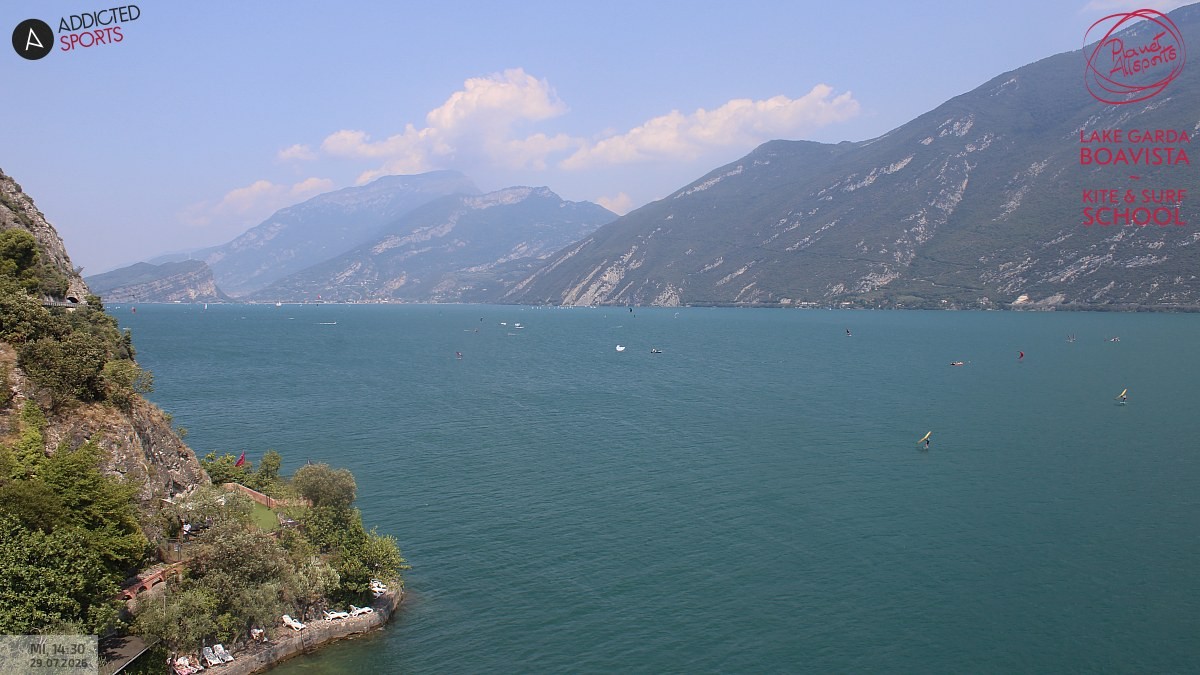 Archived image Webcam Lake Garda - Capo Reamol