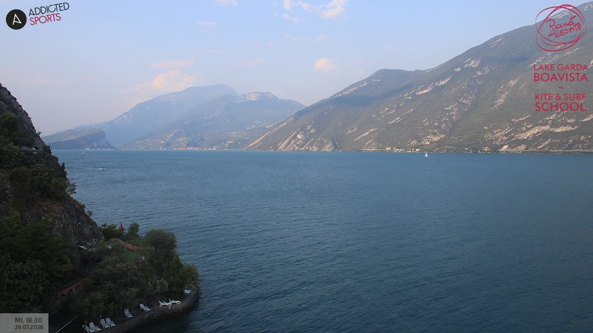 Archived image Webcam Lake Garda - Capo Reamol