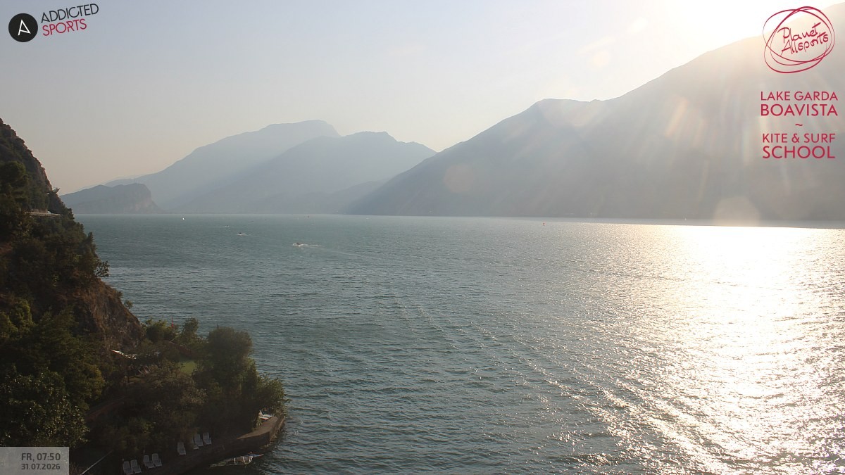 Archiv Foto Webcam Gardasee - Capo Reamol