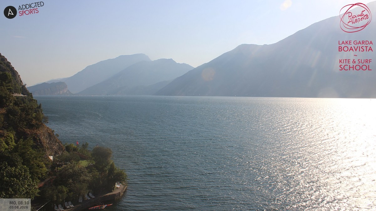 Archiv Foto Webcam Gardasee - Capo Reamol