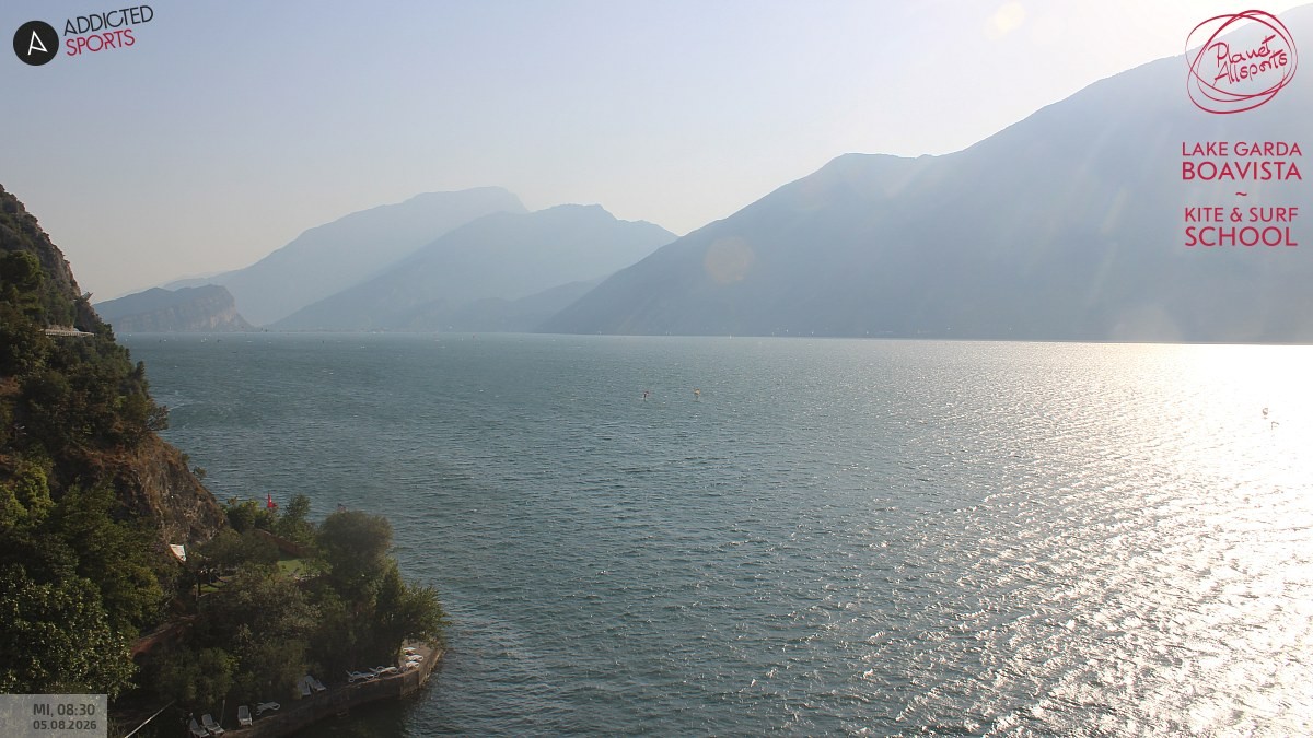 Archived image Webcam Lake Garda - Capo Reamol