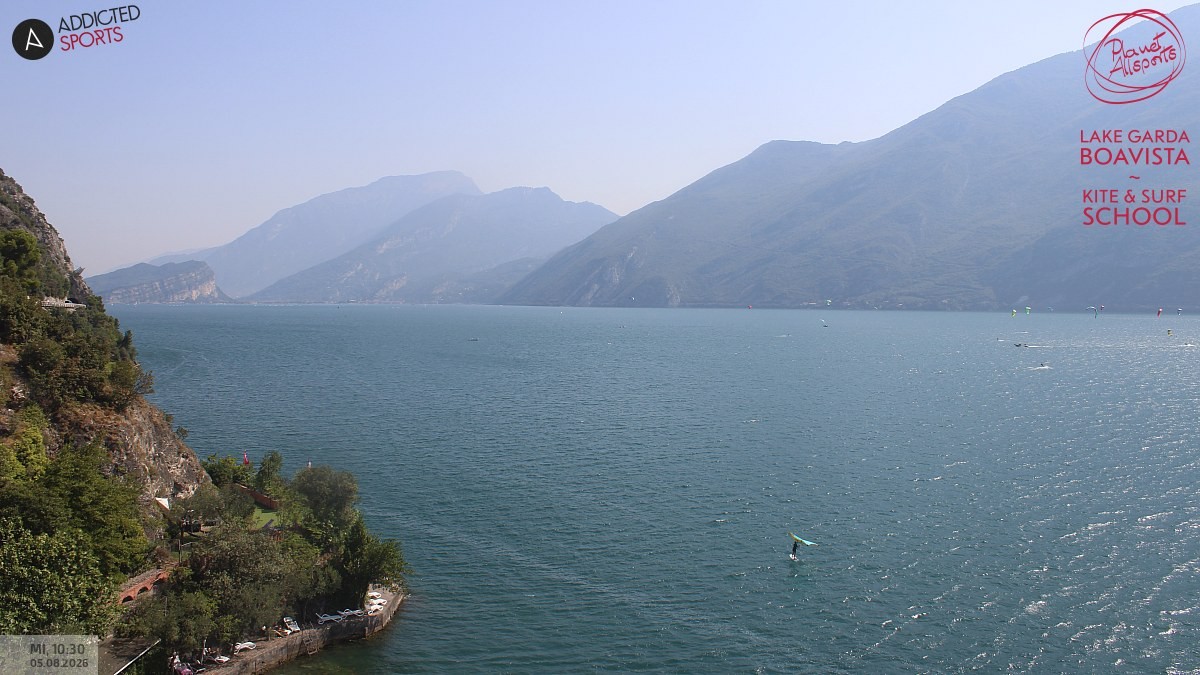 Archived image Webcam Lake Garda - Capo Reamol