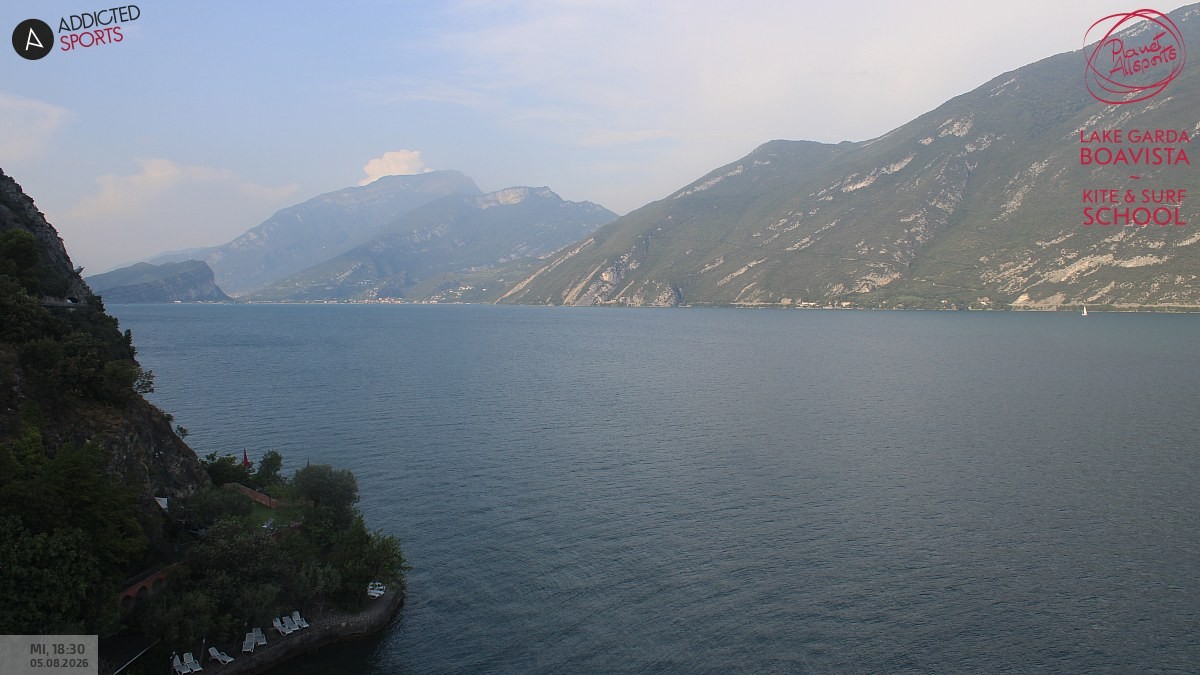 Archived image Webcam Lake Garda - Capo Reamol