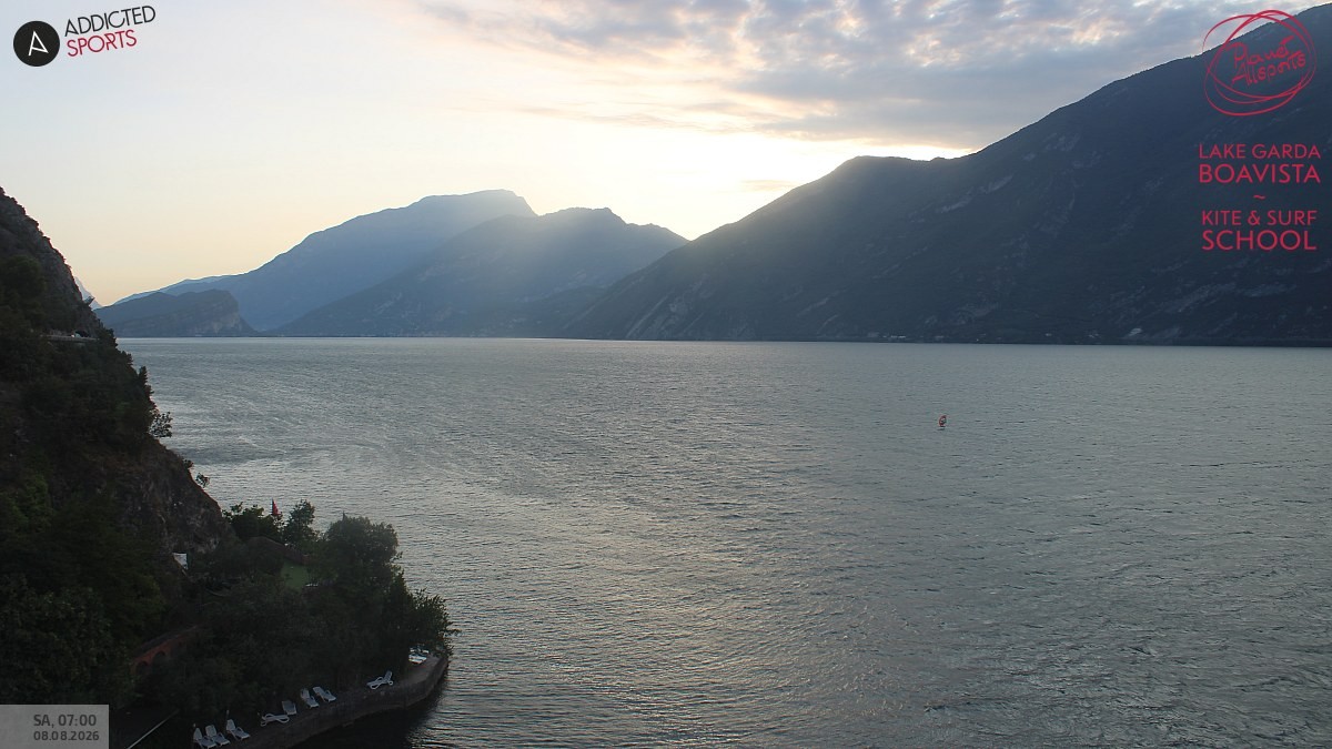 Archiv Foto Webcam Gardasee - Capo Reamol