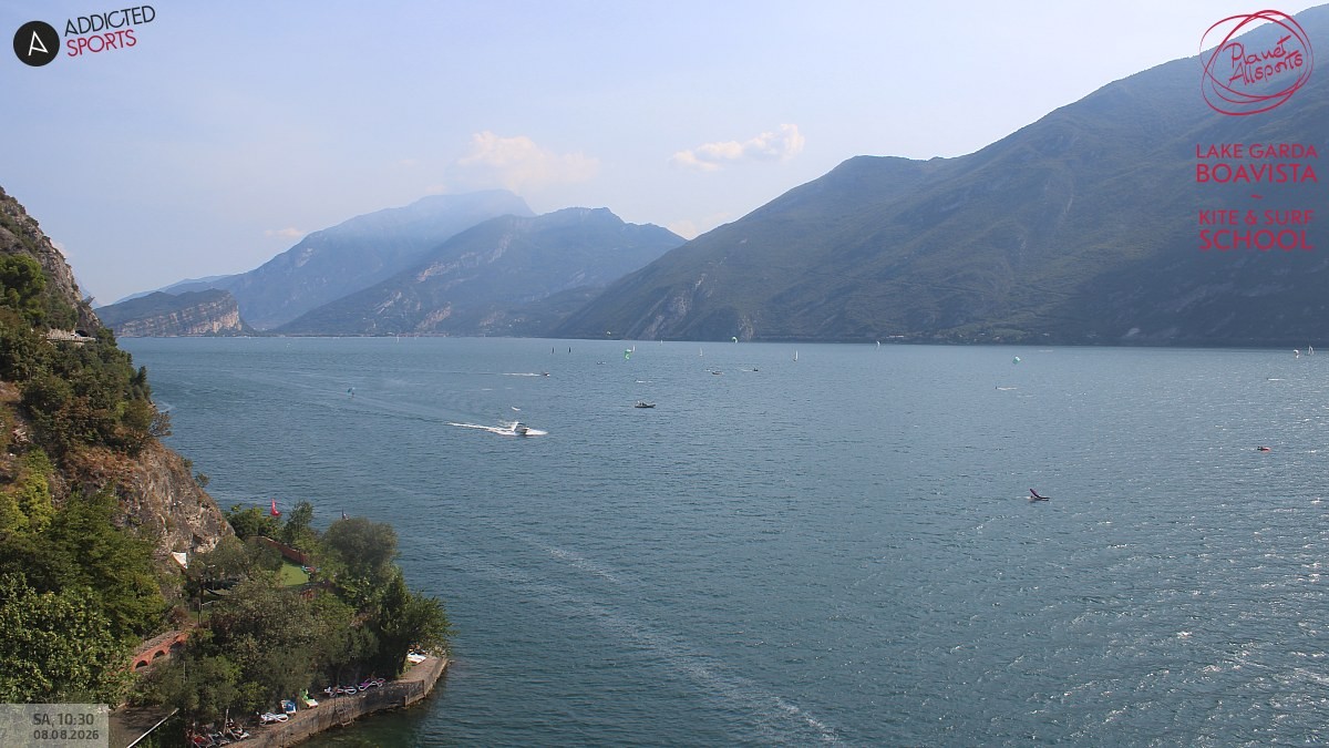 Archiv Foto Webcam Gardasee - Capo Reamol