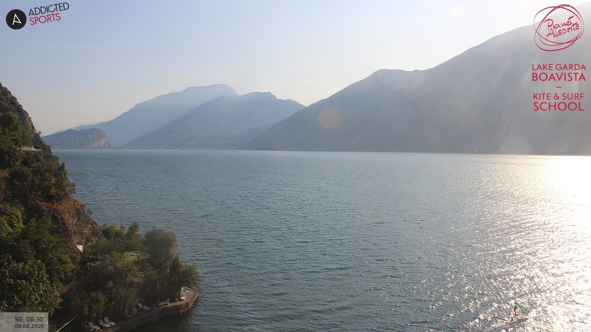 Archiv Foto Webcam Gardasee - Capo Reamol