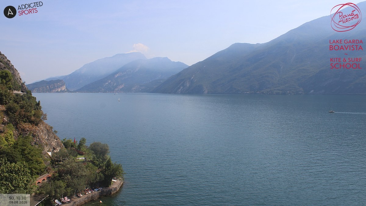 Archiv Foto Webcam Gardasee - Capo Reamol