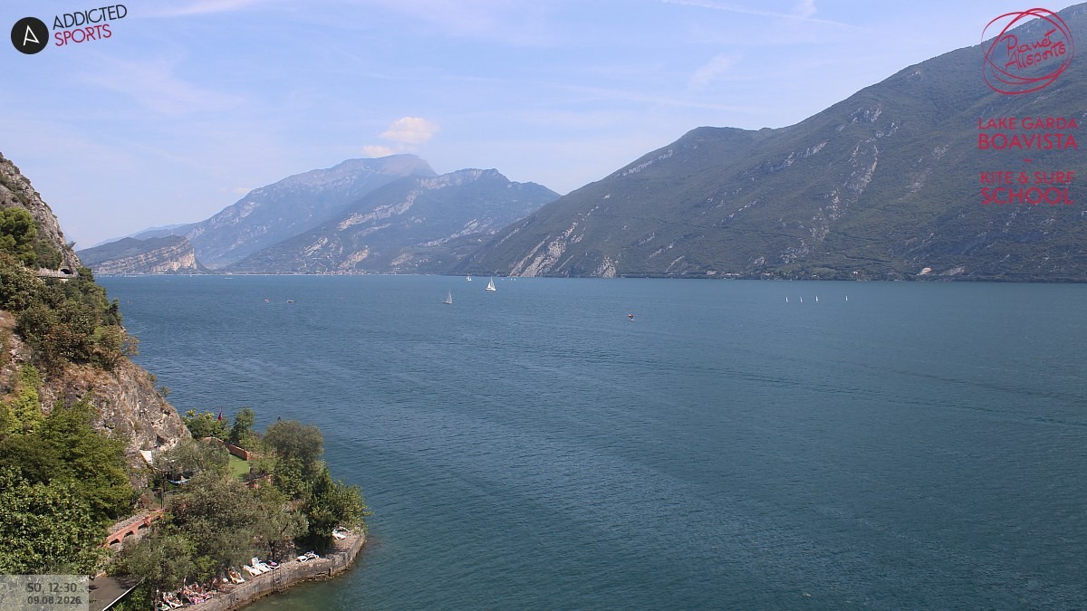 Archiv Foto Webcam Gardasee - Capo Reamol