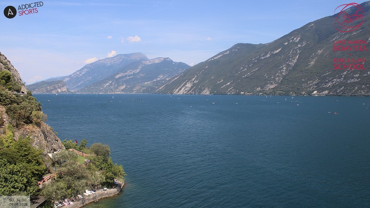 Archiv Foto Webcam Gardasee - Capo Reamol