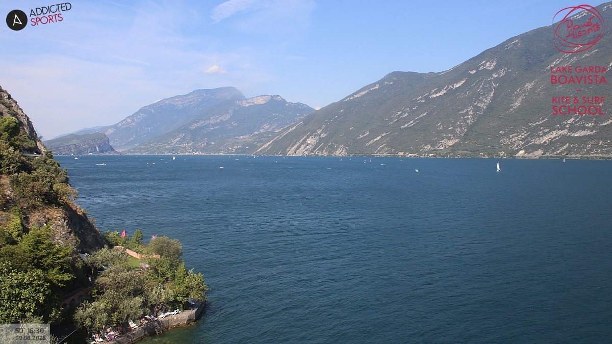 Archiv Foto Webcam Gardasee - Capo Reamol