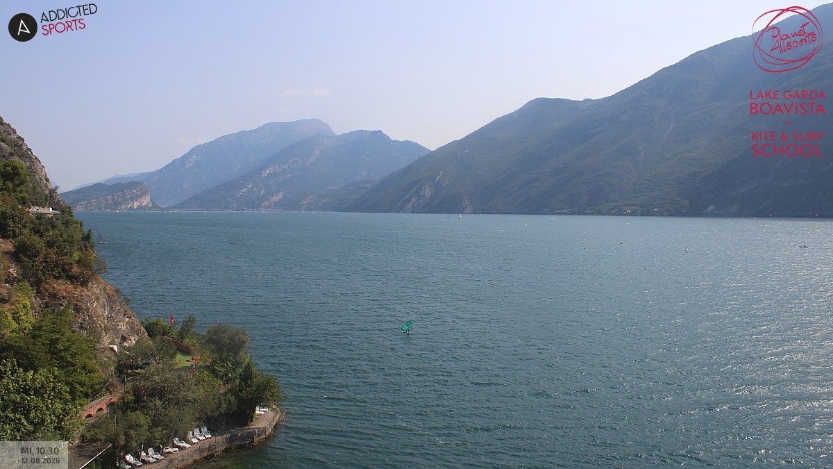 Archived image Webcam Lake Garda - Capo Reamol