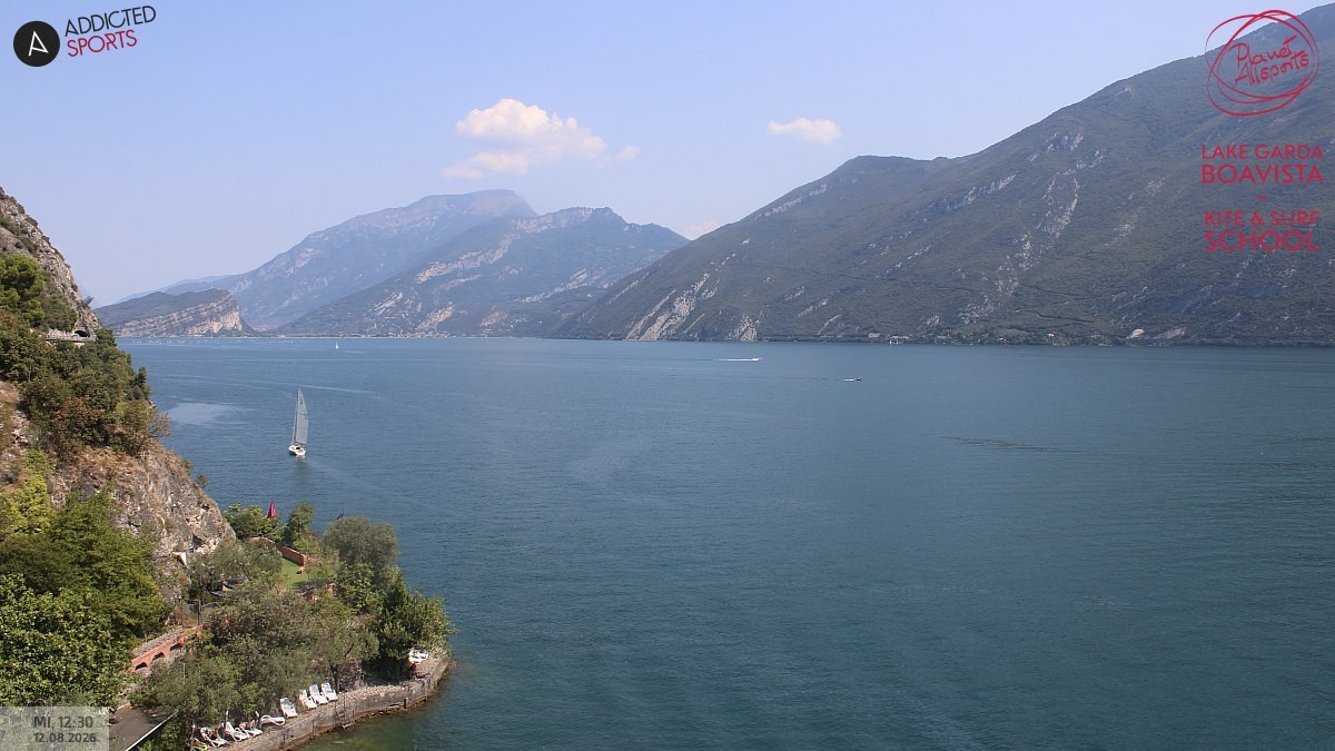 Archived image Webcam Lake Garda - Capo Reamol