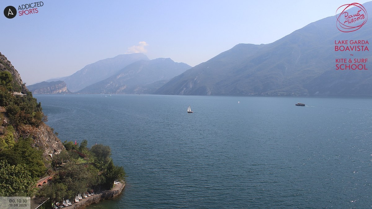 Archived image Webcam Lake Garda - Capo Reamol