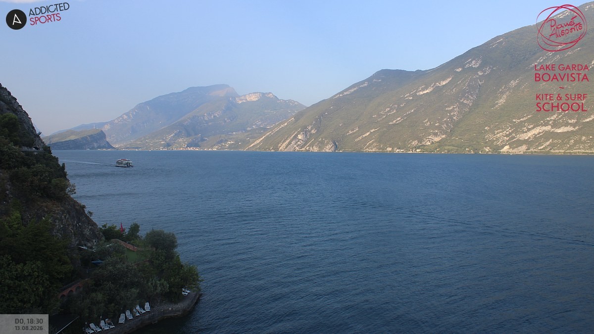 Archived image Webcam Lake Garda - Capo Reamol