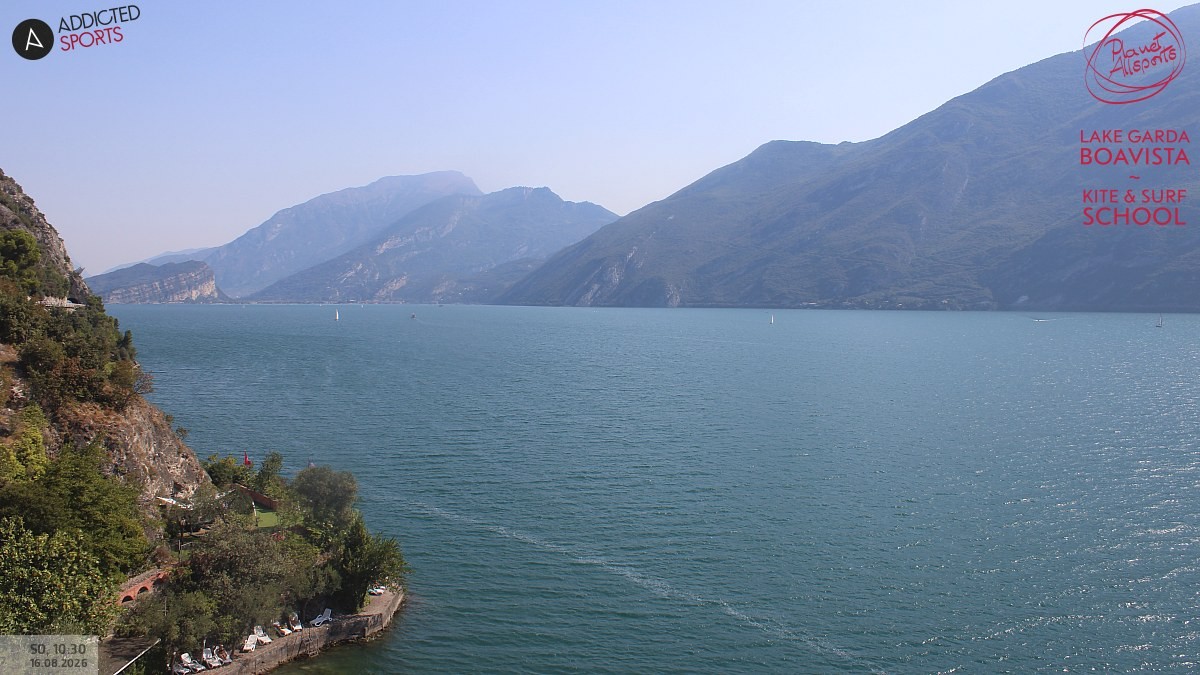 Archiv Foto Webcam Gardasee - Capo Reamol