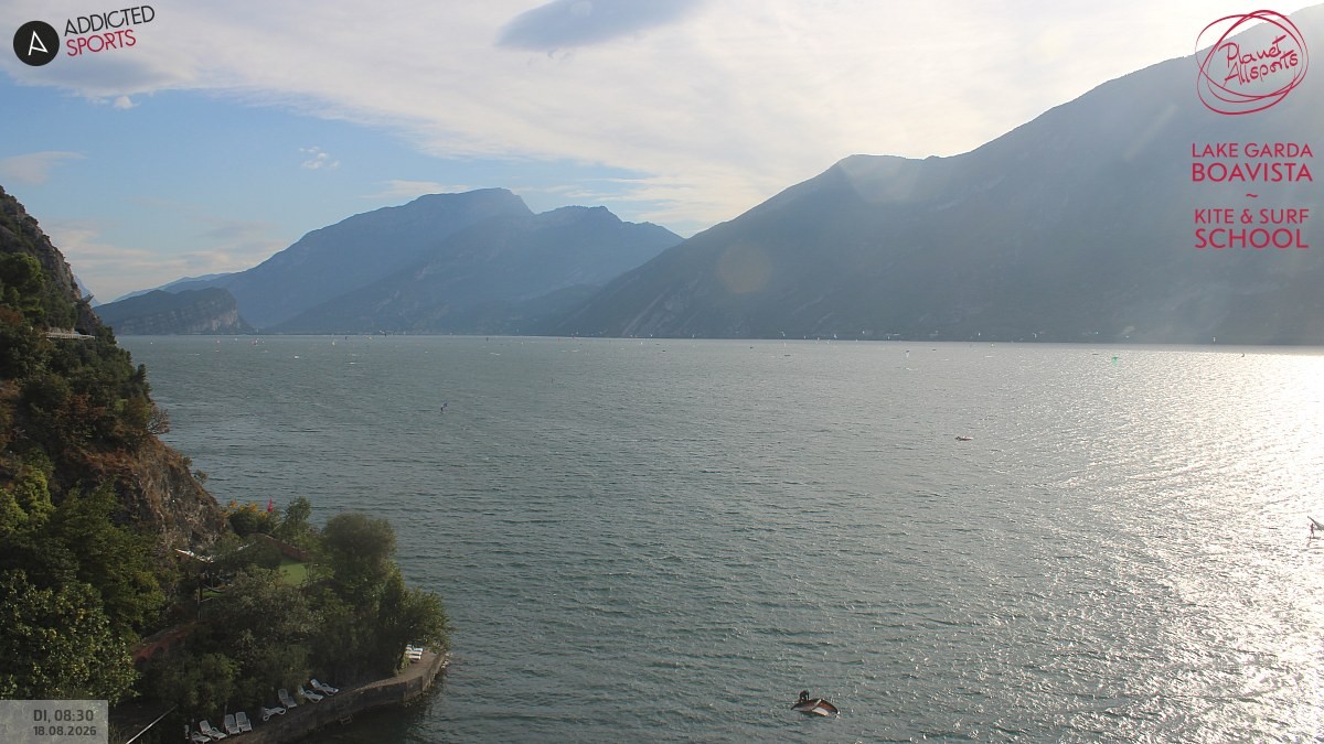 Archiv Foto Webcam Gardasee - Capo Reamol
