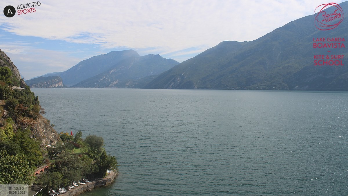 Archiv Foto Webcam Gardasee - Capo Reamol