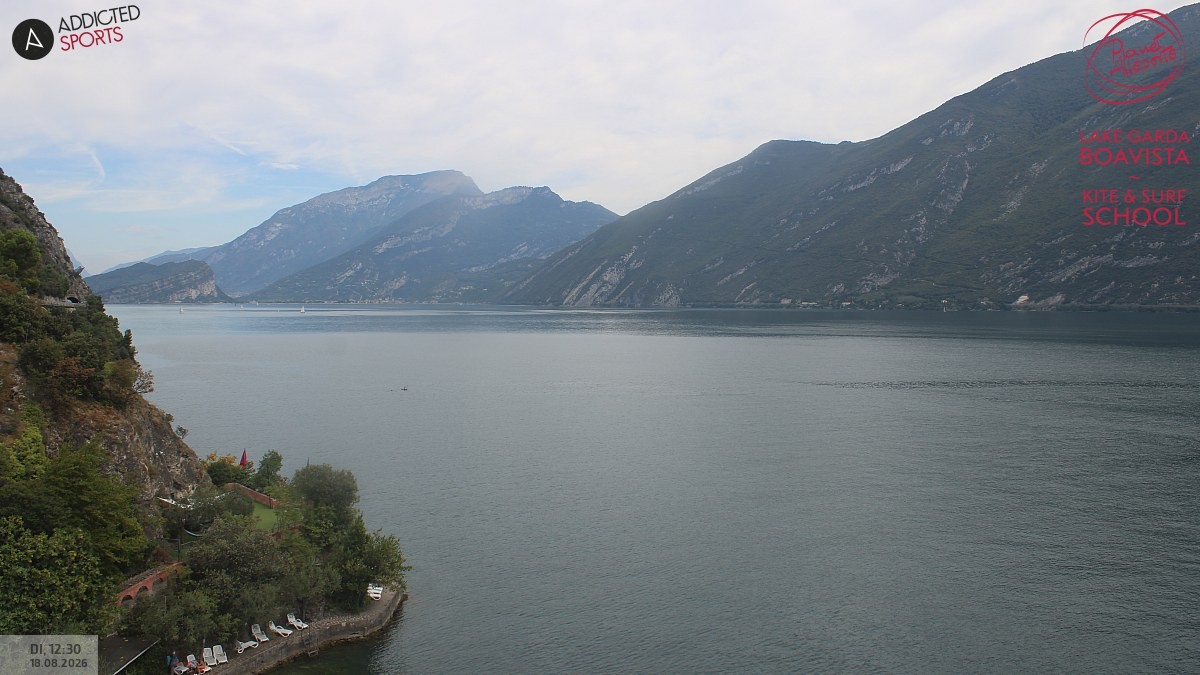 Archiv Foto Webcam Gardasee - Capo Reamol
