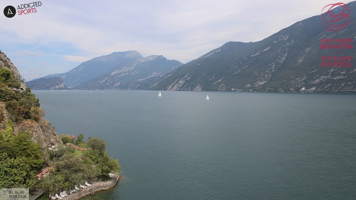 Archiv Foto Webcam Gardasee - Capo Reamol