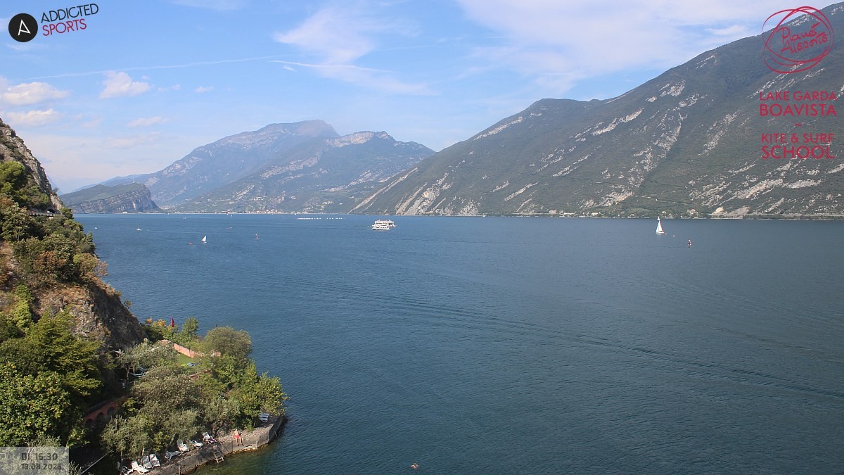 Archiv Foto Webcam Gardasee - Capo Reamol