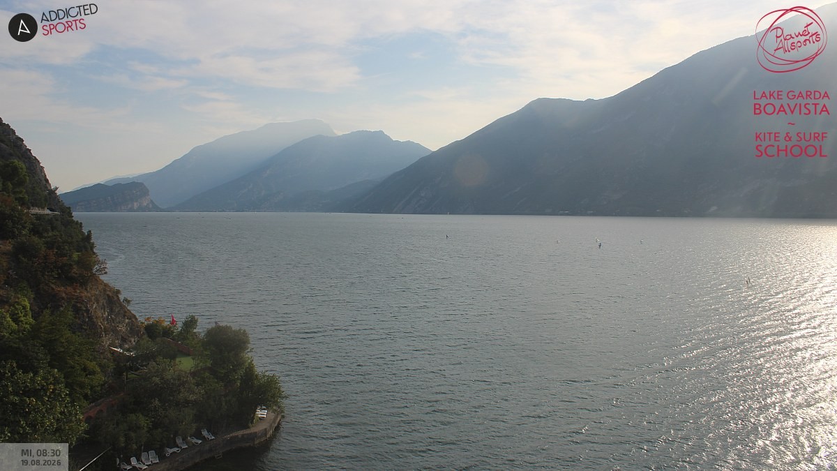 Archived image Webcam Lake Garda - Capo Reamol