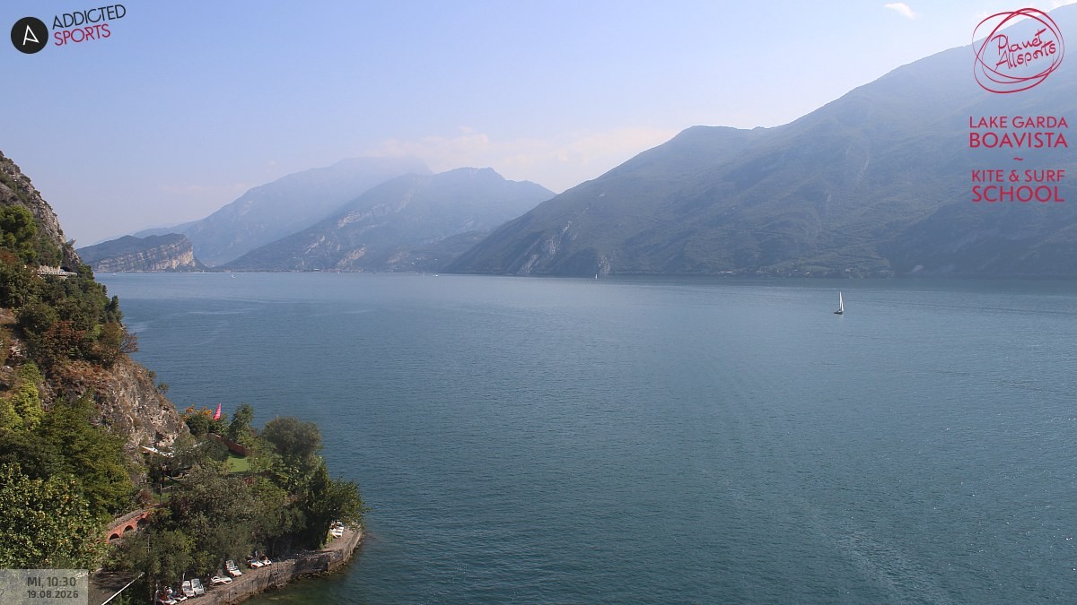 Archived image Webcam Lake Garda - Capo Reamol