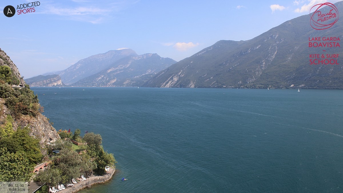 Archived image Webcam Lake Garda - Capo Reamol