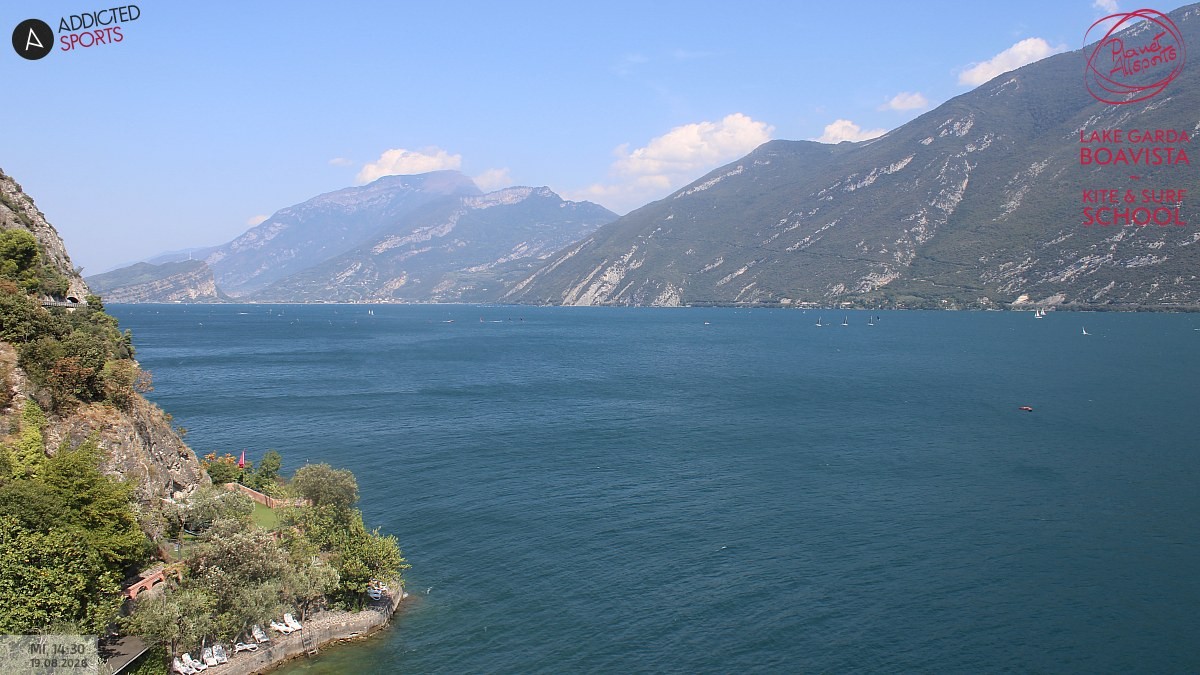 Archived image Webcam Lake Garda - Capo Reamol