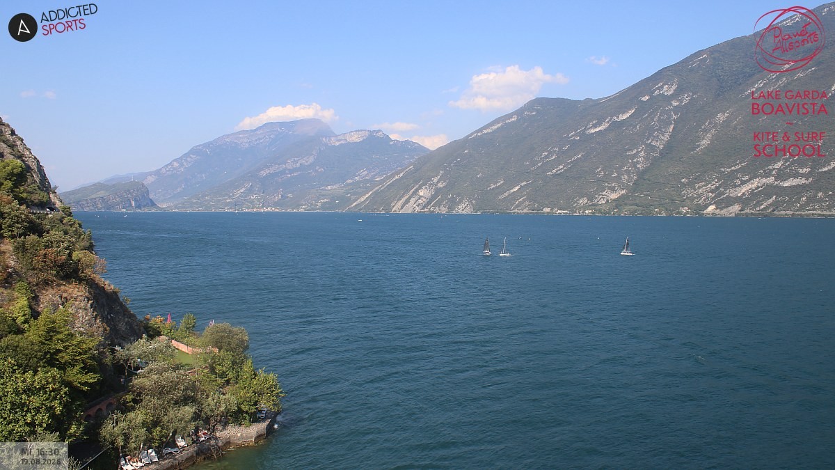 Archived image Webcam Lake Garda - Capo Reamol
