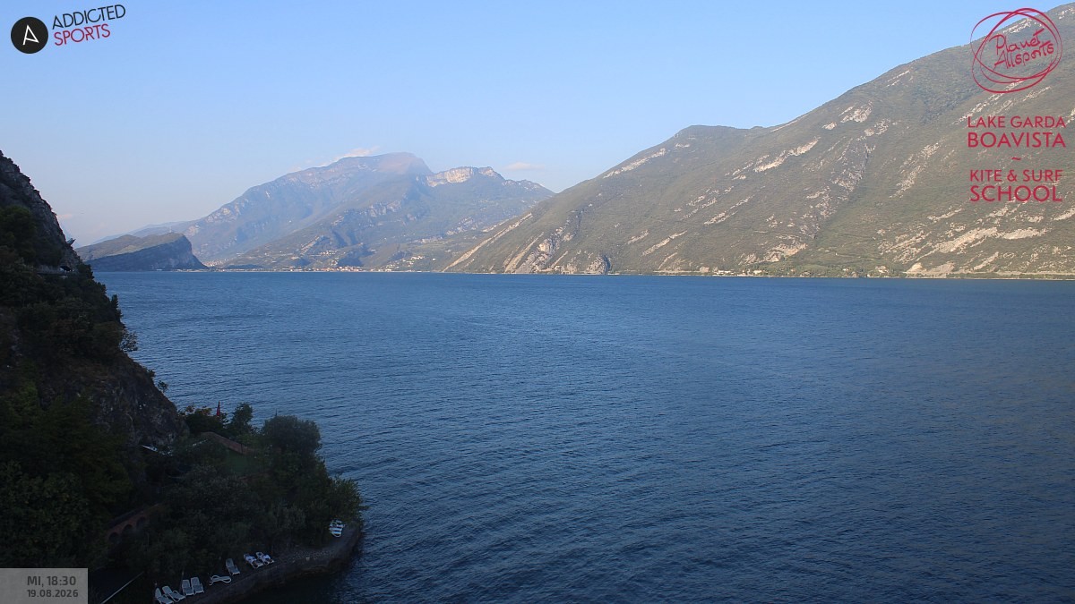 Archived image Webcam Lake Garda - Capo Reamol