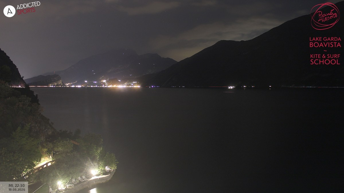 Archived image Webcam Lake Garda - Capo Reamol