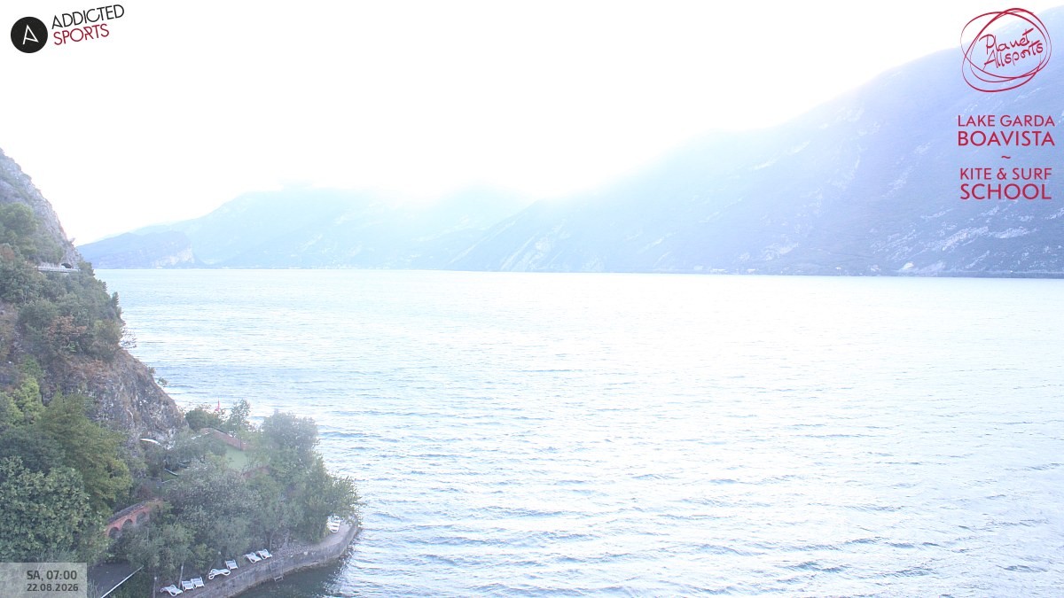 Archiv Foto Webcam Gardasee - Capo Reamol