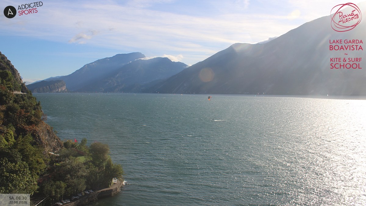 Archiv Foto Webcam Gardasee - Capo Reamol