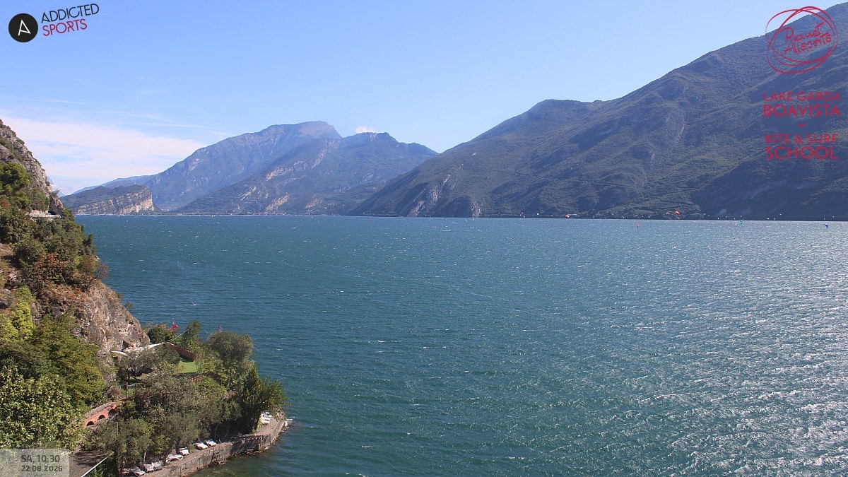 Archiv Foto Webcam Gardasee - Capo Reamol
