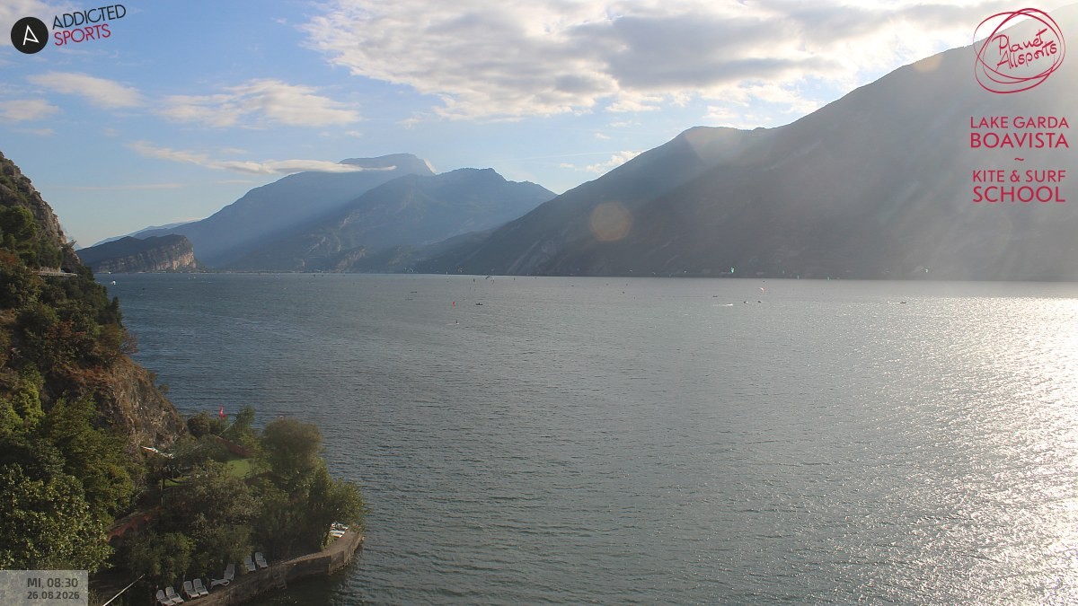 Archiv Foto Webcam Gardasee - Capo Reamol