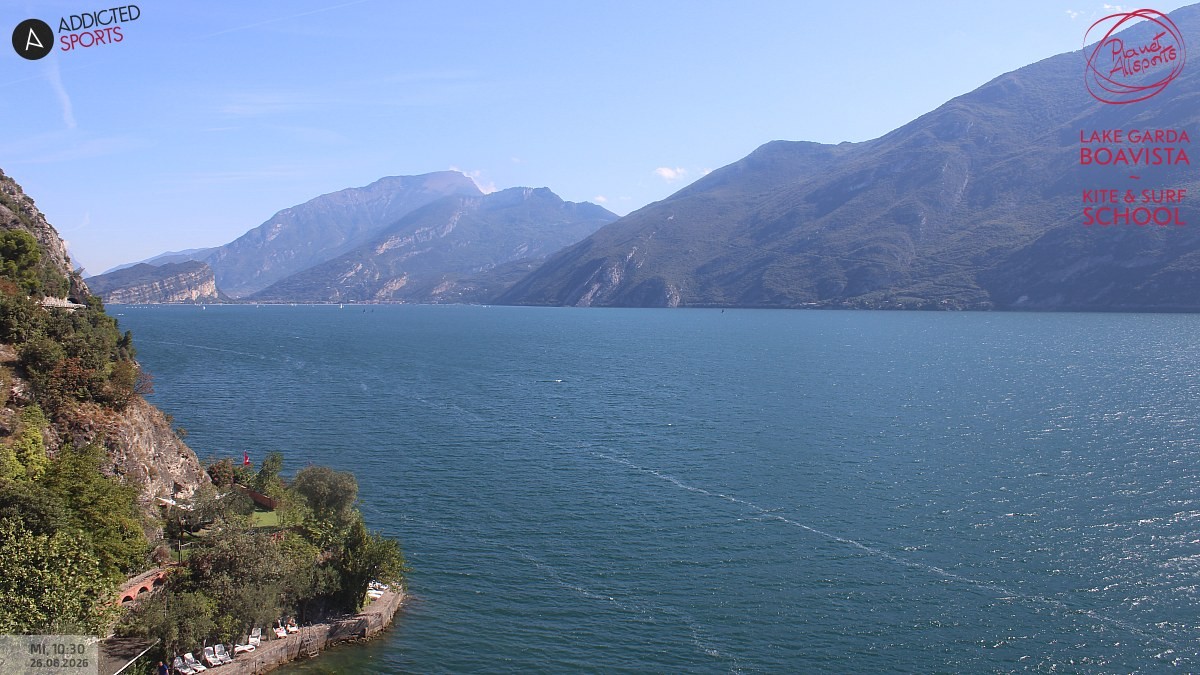 Archiv Foto Webcam Gardasee - Capo Reamol