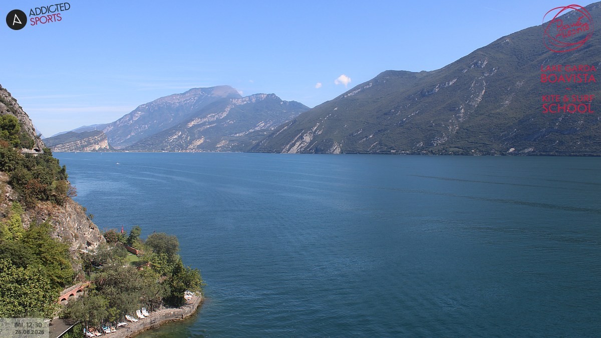 Archiv Foto Webcam Gardasee - Capo Reamol