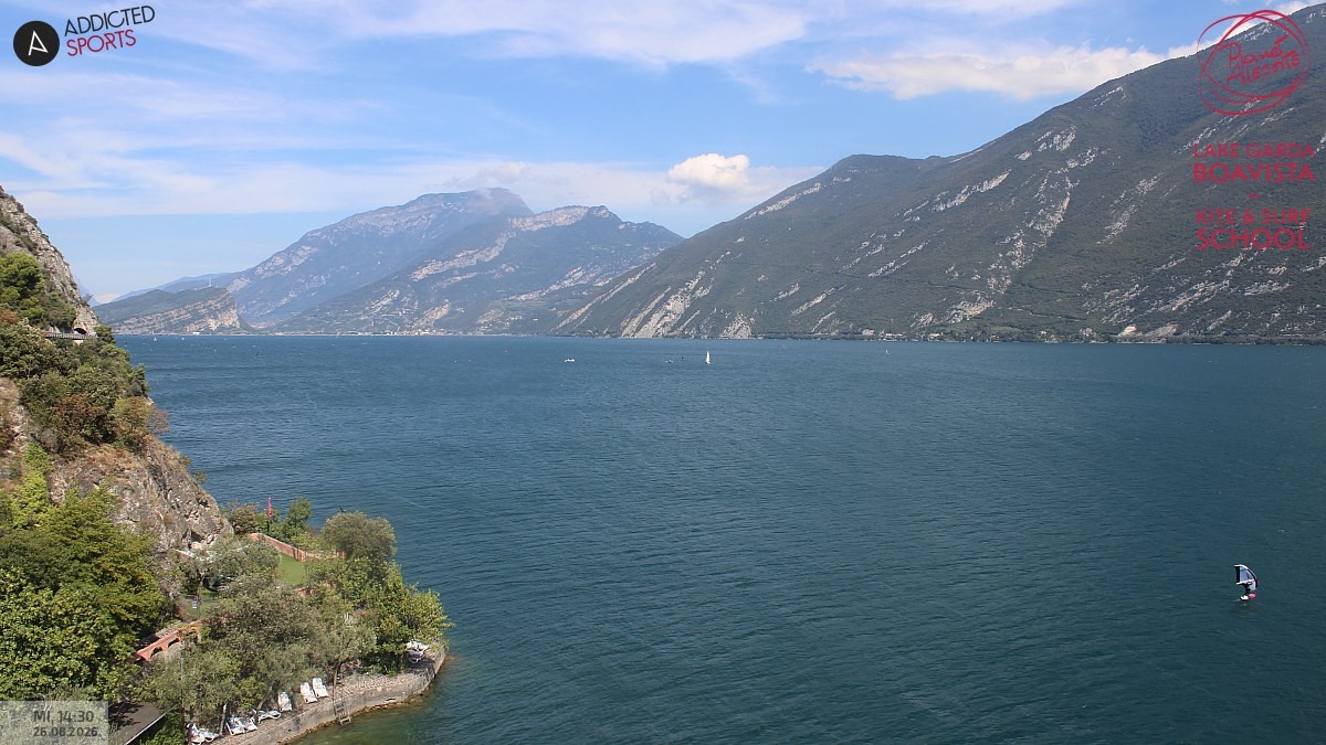 Archiv Foto Webcam Gardasee - Capo Reamol
