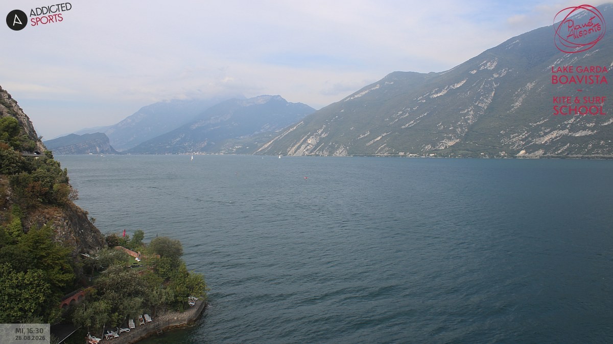 Archiv Foto Webcam Gardasee - Capo Reamol