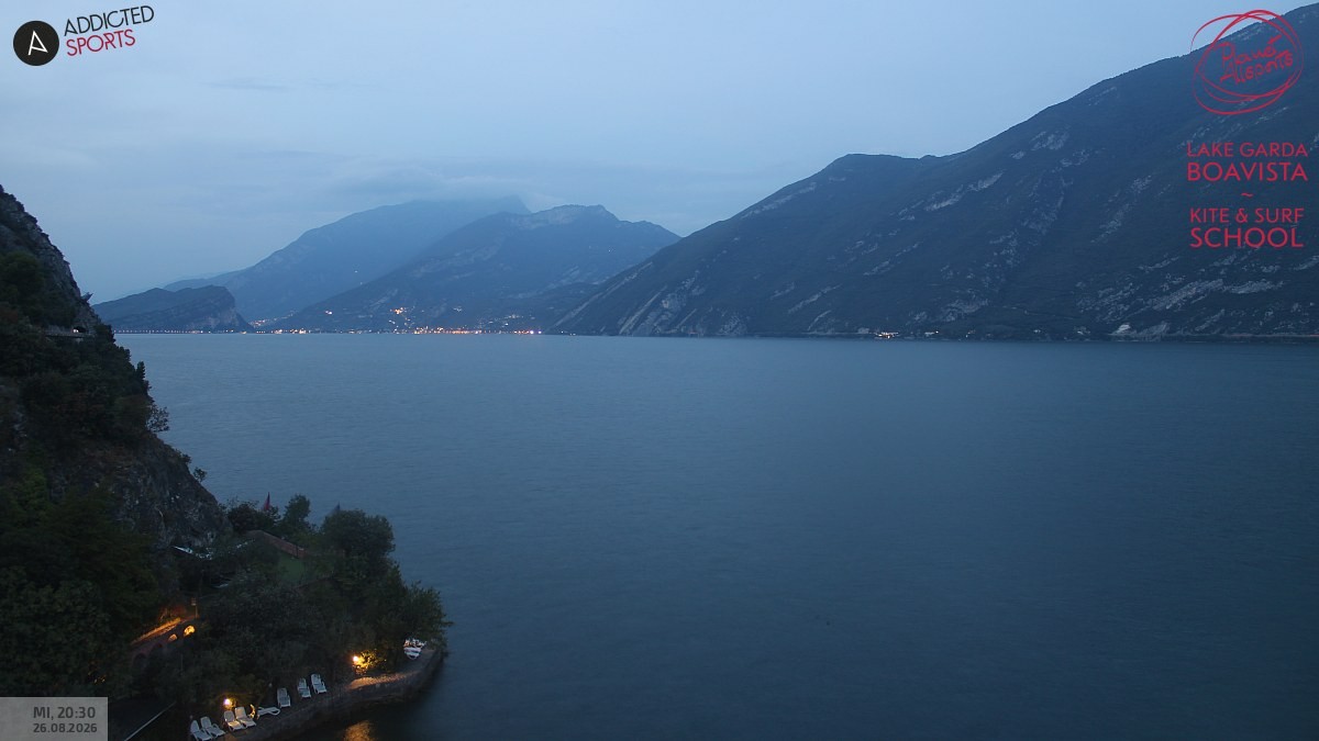 Archiv Foto Webcam Gardasee - Capo Reamol