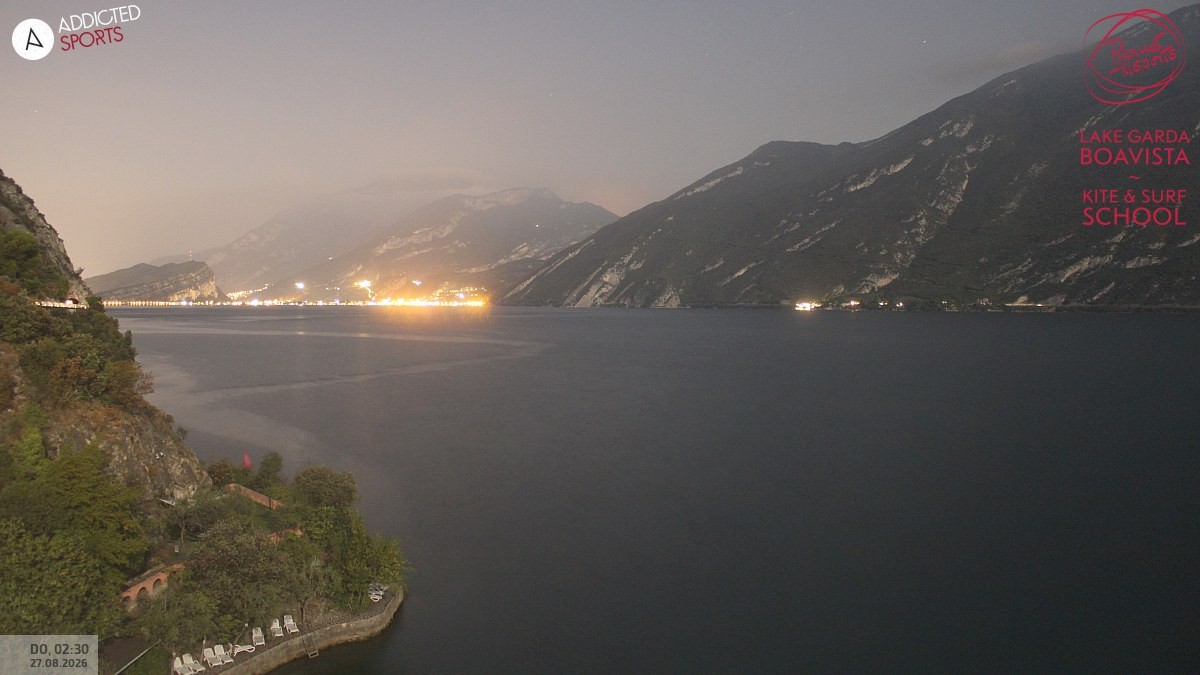 Archiv Foto Webcam Gardasee - Capo Reamol